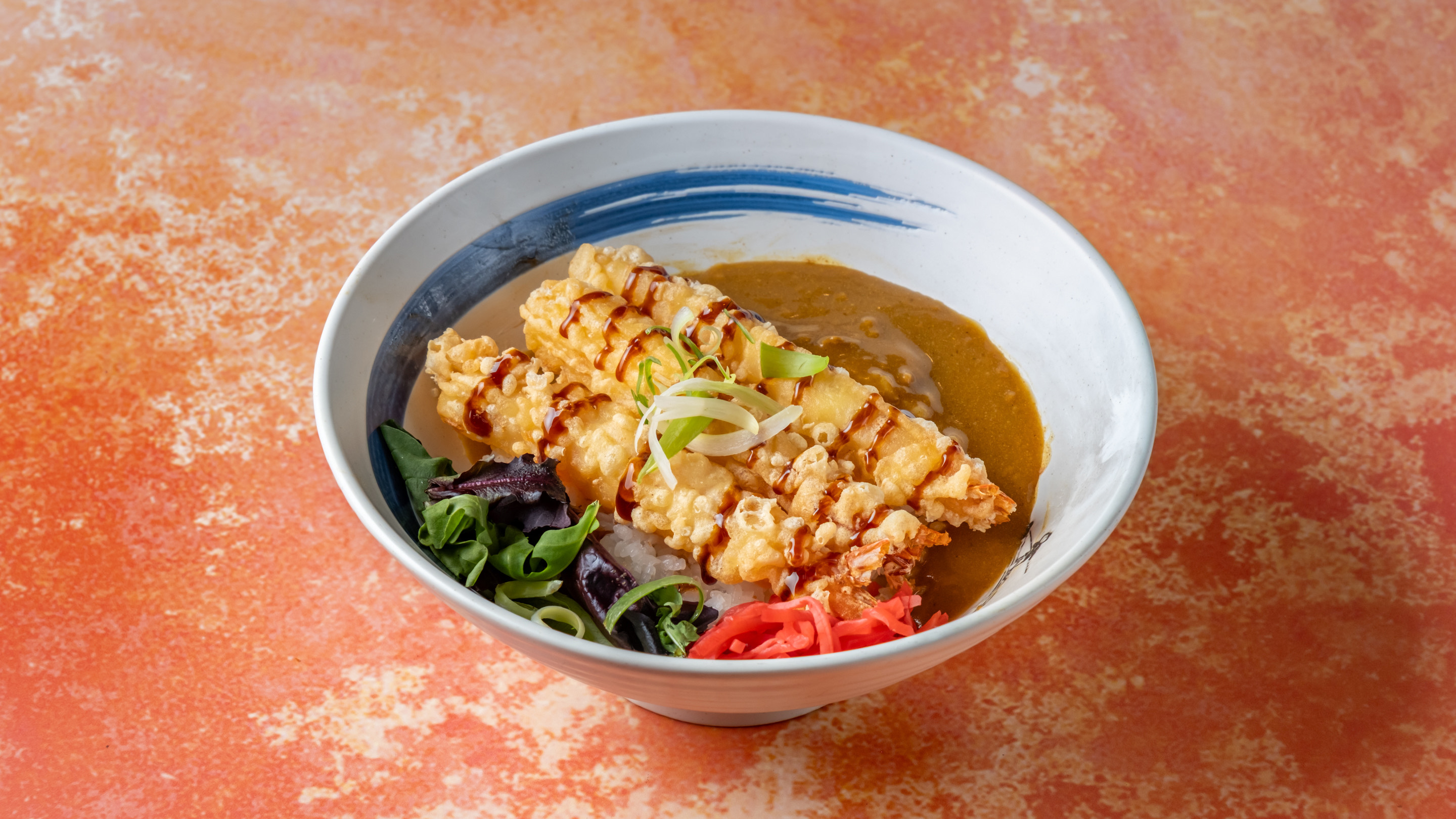 Prawn Katsu Curry Donburi