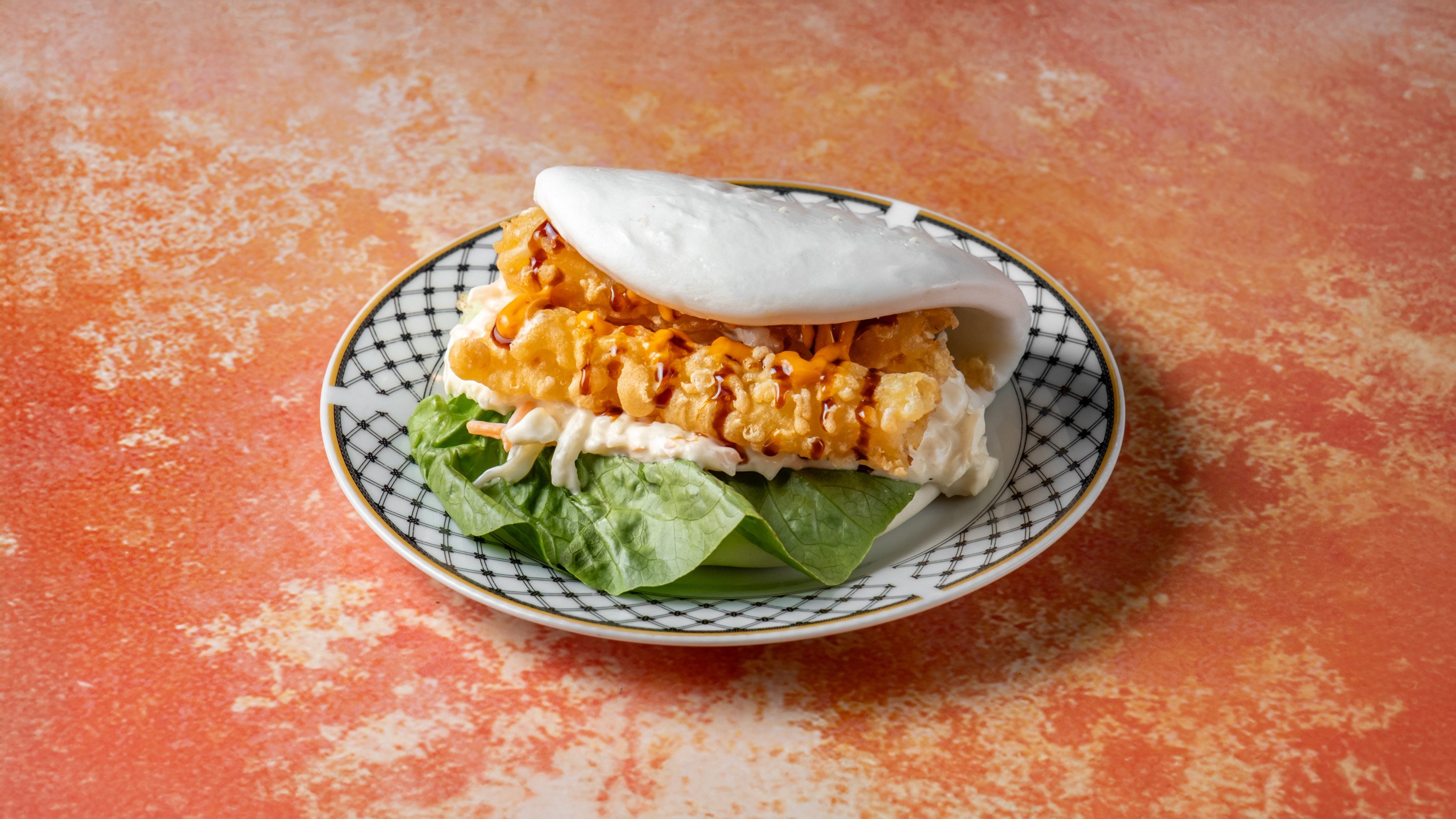 Tempura Prawn Bao Bun