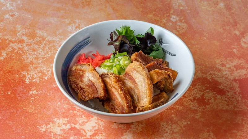 Pork Crackling Donburi